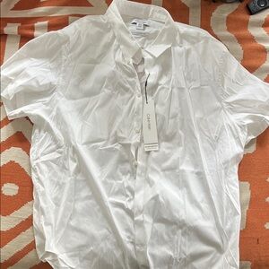 Calvin Klein White Button Down Shirt